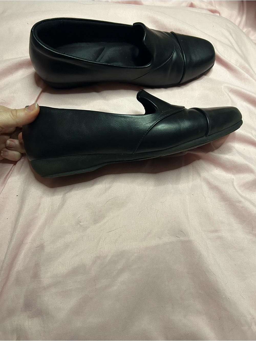 Cushioned work loafers